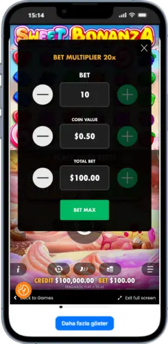 1Win Sweet Bonanza Bahis Ayarları – Spin Tutarı Seçimi