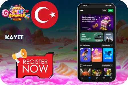 1Win Sweet Bonanza Kayıt Sayfası – Yeni Hesap Oluşturma