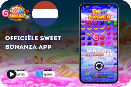Officiële Sweet Bonanza-app downloaden bij Fortunica