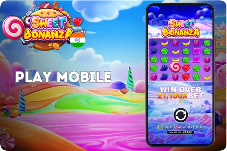 Sweet Bonanza mobile version for players in India